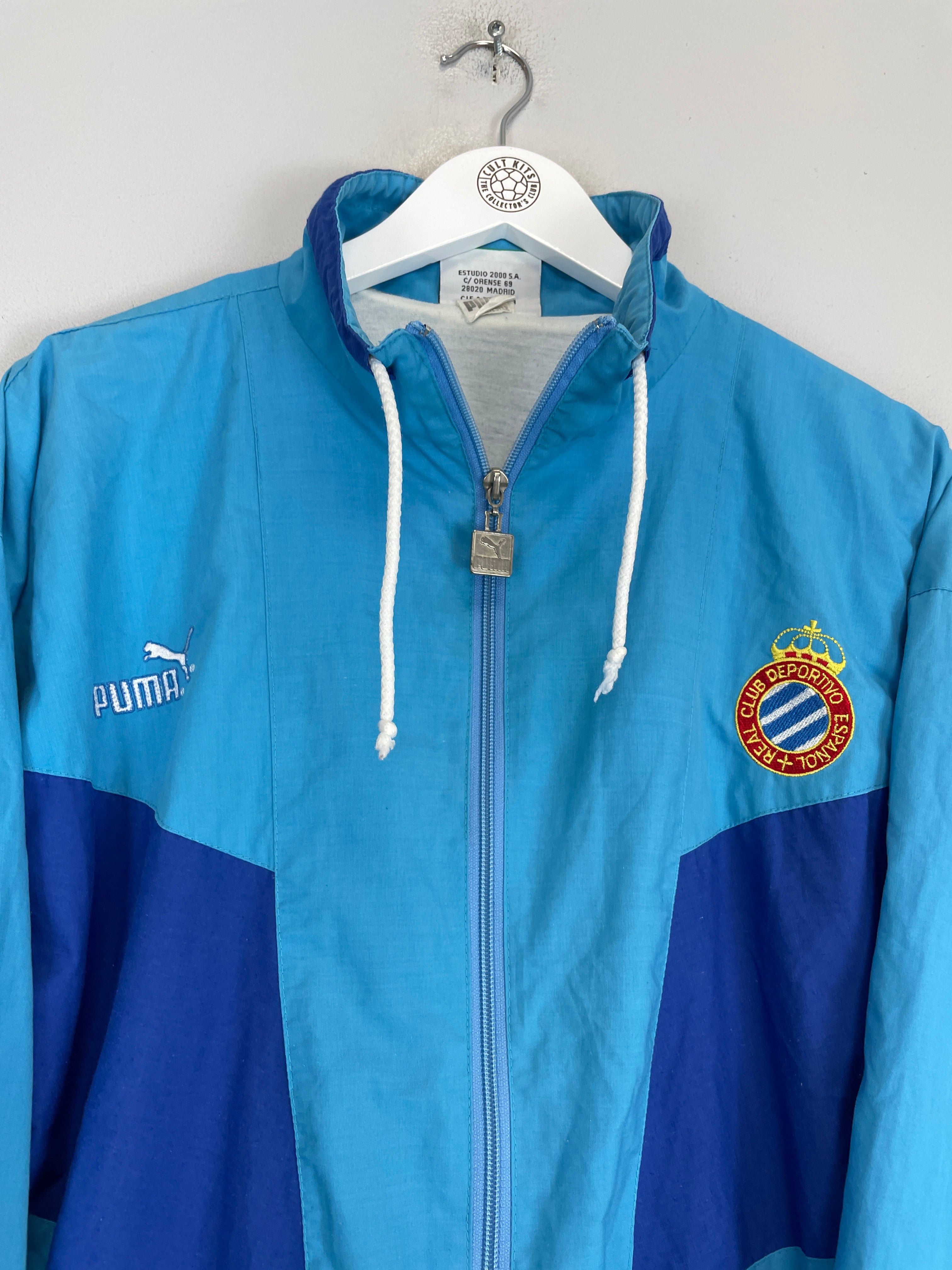 Shop 1994/95 ESPANYOL FULL TRACKSUIT (M) PUMA, classic football shirts, vintage football shirts & retro soccer jerseys at Cult Kits