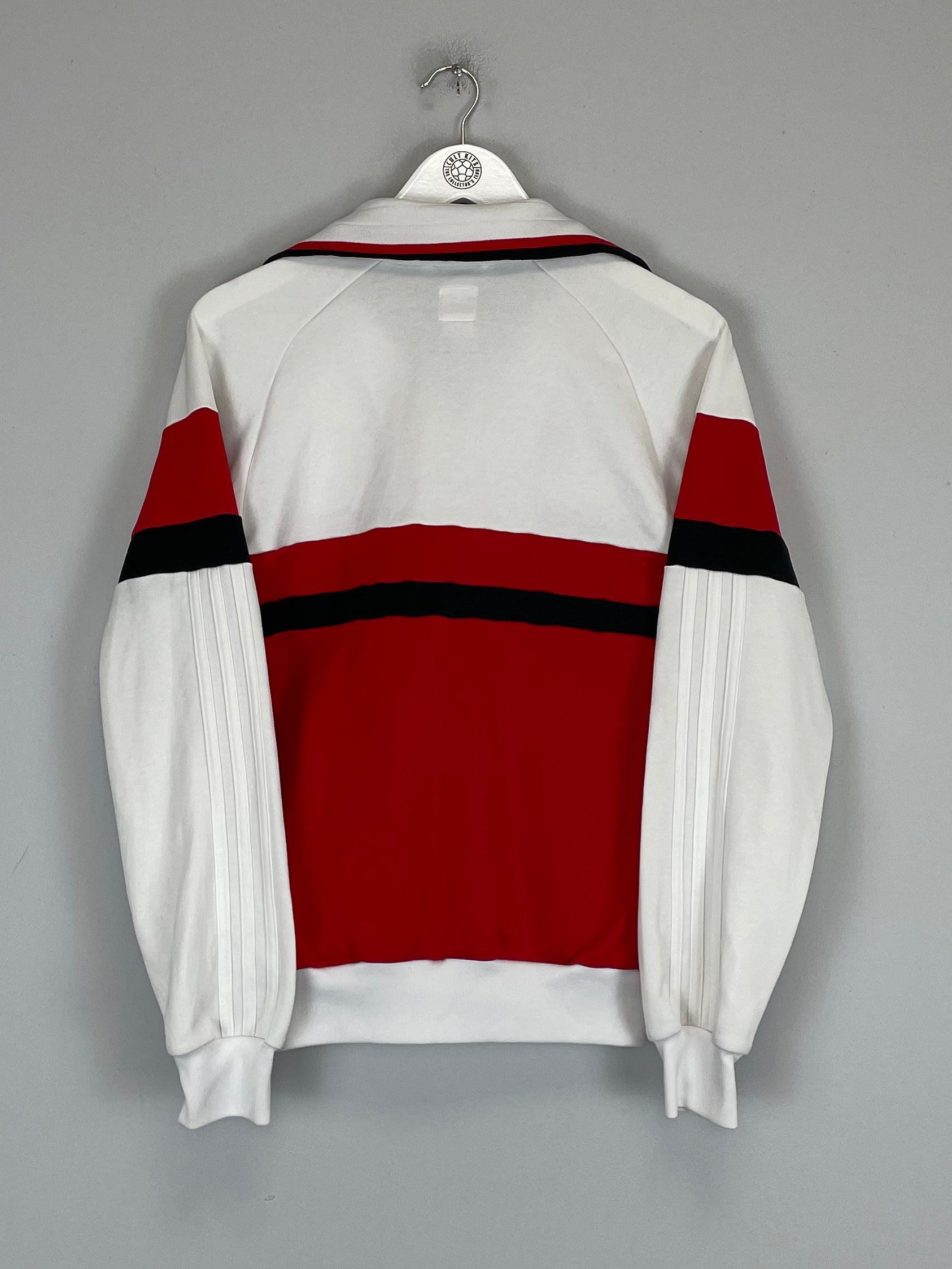 Shop 1990/93 AC MILAN ADIDAS ORIGINALS TRAINING JACKET (M), classic football shirts, vintage football shirts & retro soccer jerseys at Cult Kits