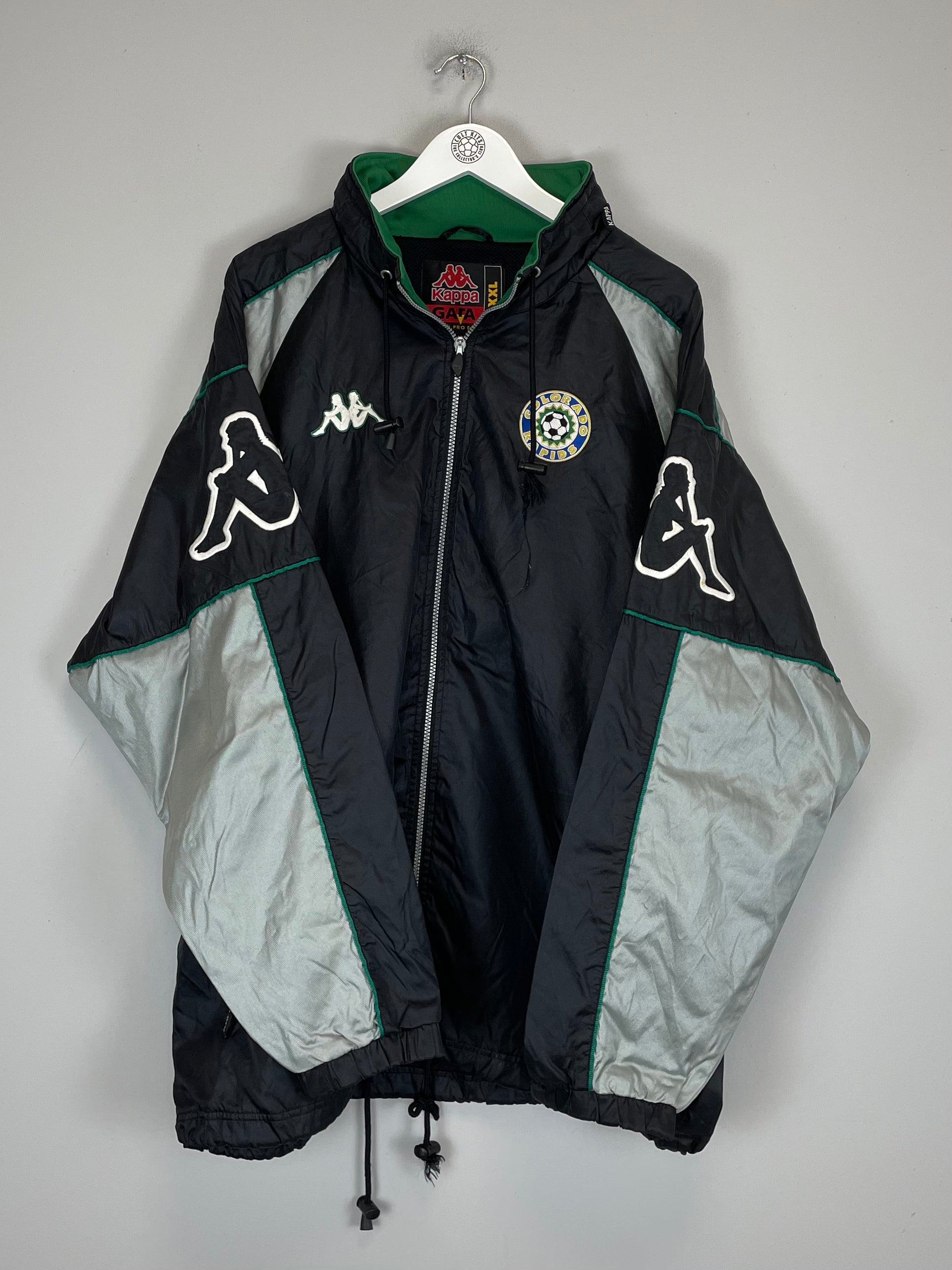 Shop 1999/00 COLORADO RAPIDS TRAINING JACKET (XXL) KAPPA, classic football shirts, vintage football shirts & retro soccer jerseys at Cult Kits