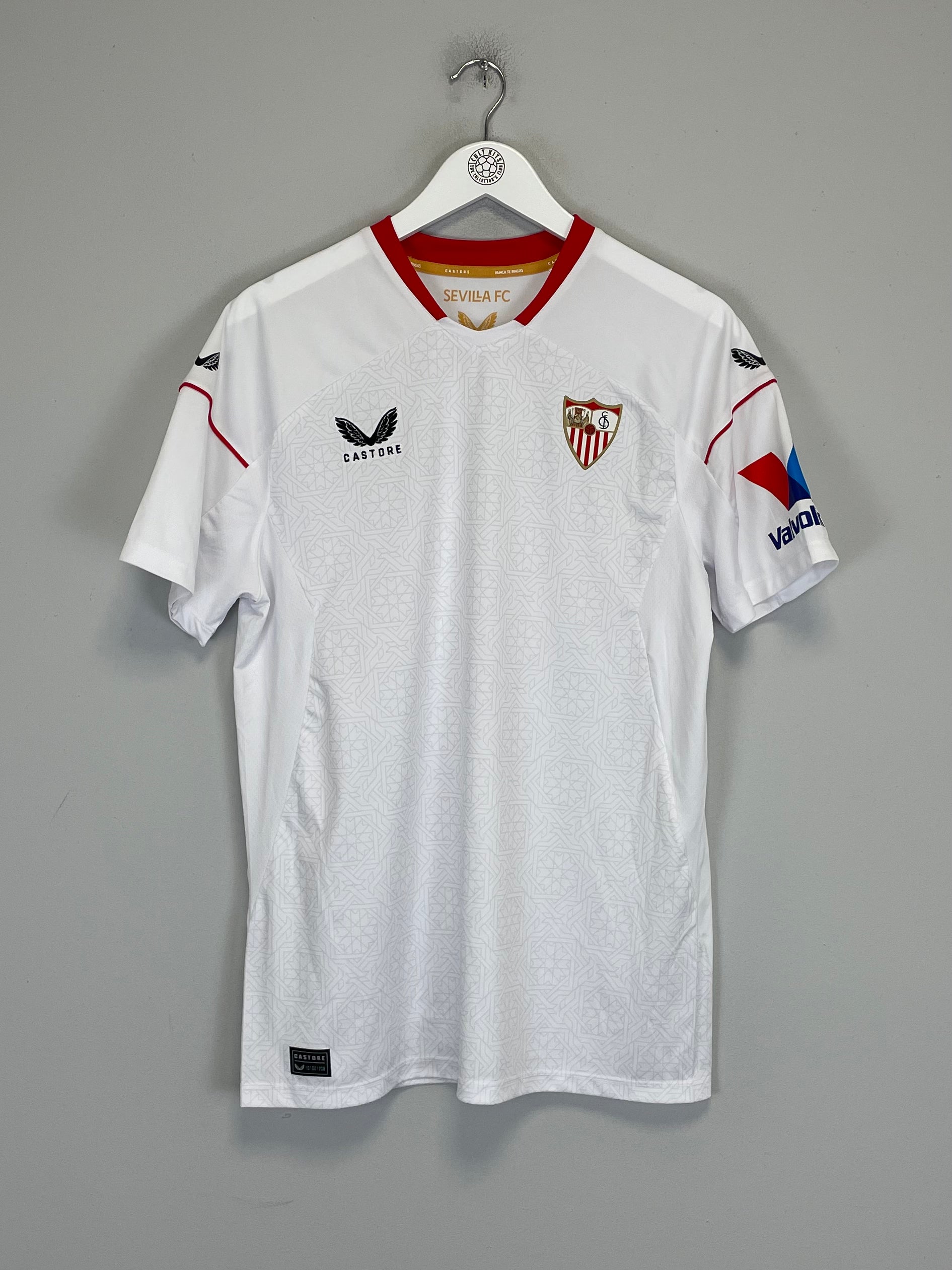 Shop 2022/23 Sevilla *BNWOT* Home Shirt (Multiple Sizes) Castore, classic football shirts, vintage football shirts & retro soccer jerseys at Cult Kits