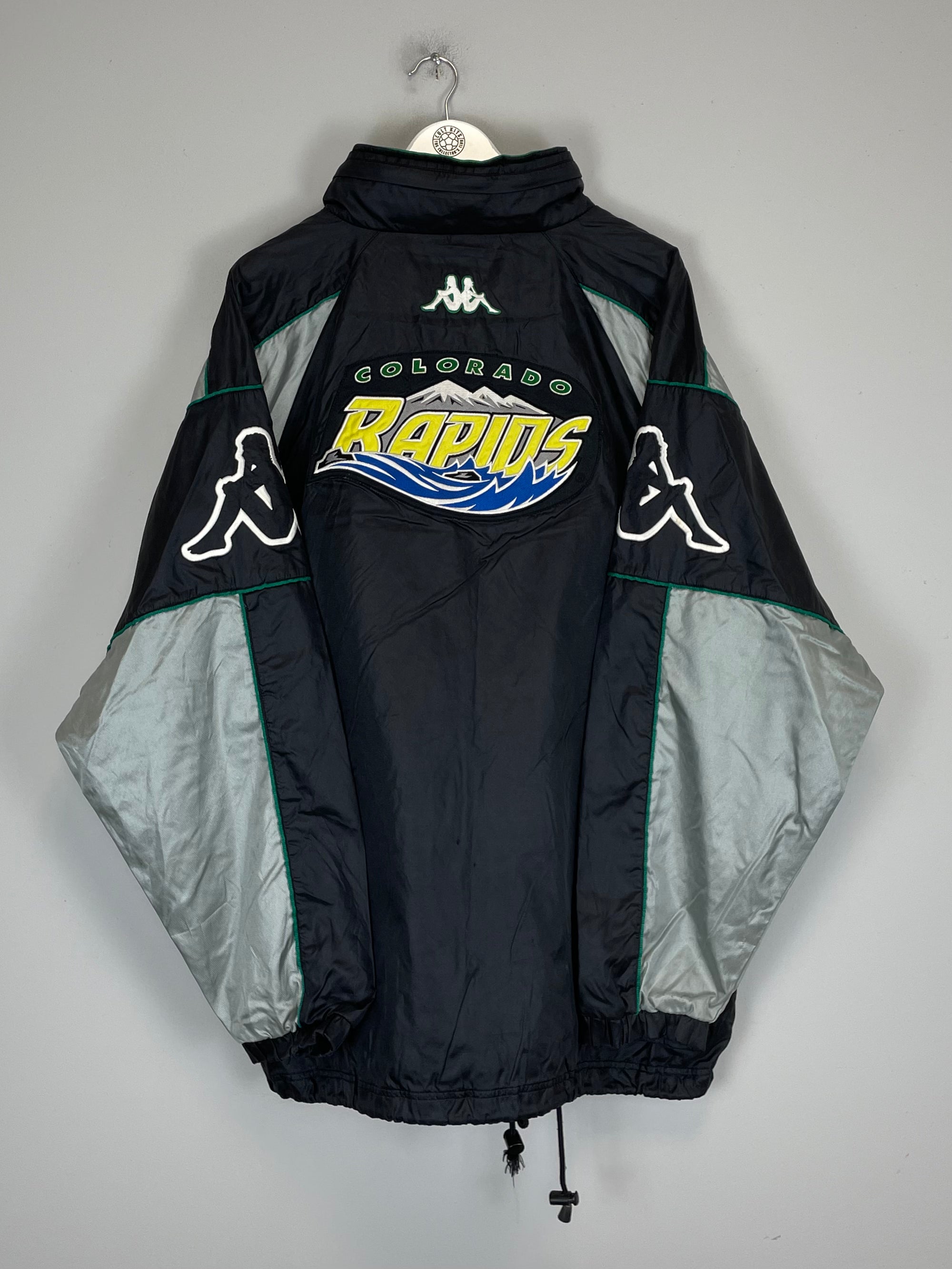 Shop 1999/00 COLORADO RAPIDS TRAINING JACKET (XXL) KAPPA, classic football shirts, vintage football shirts & retro soccer jerseys at Cult Kits