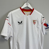 Shop 2022/23 Sevilla *BNWOT* Home Shirt (Multiple Sizes) Castore, classic football shirts, vintage football shirts & retro soccer jerseys at Cult Kits