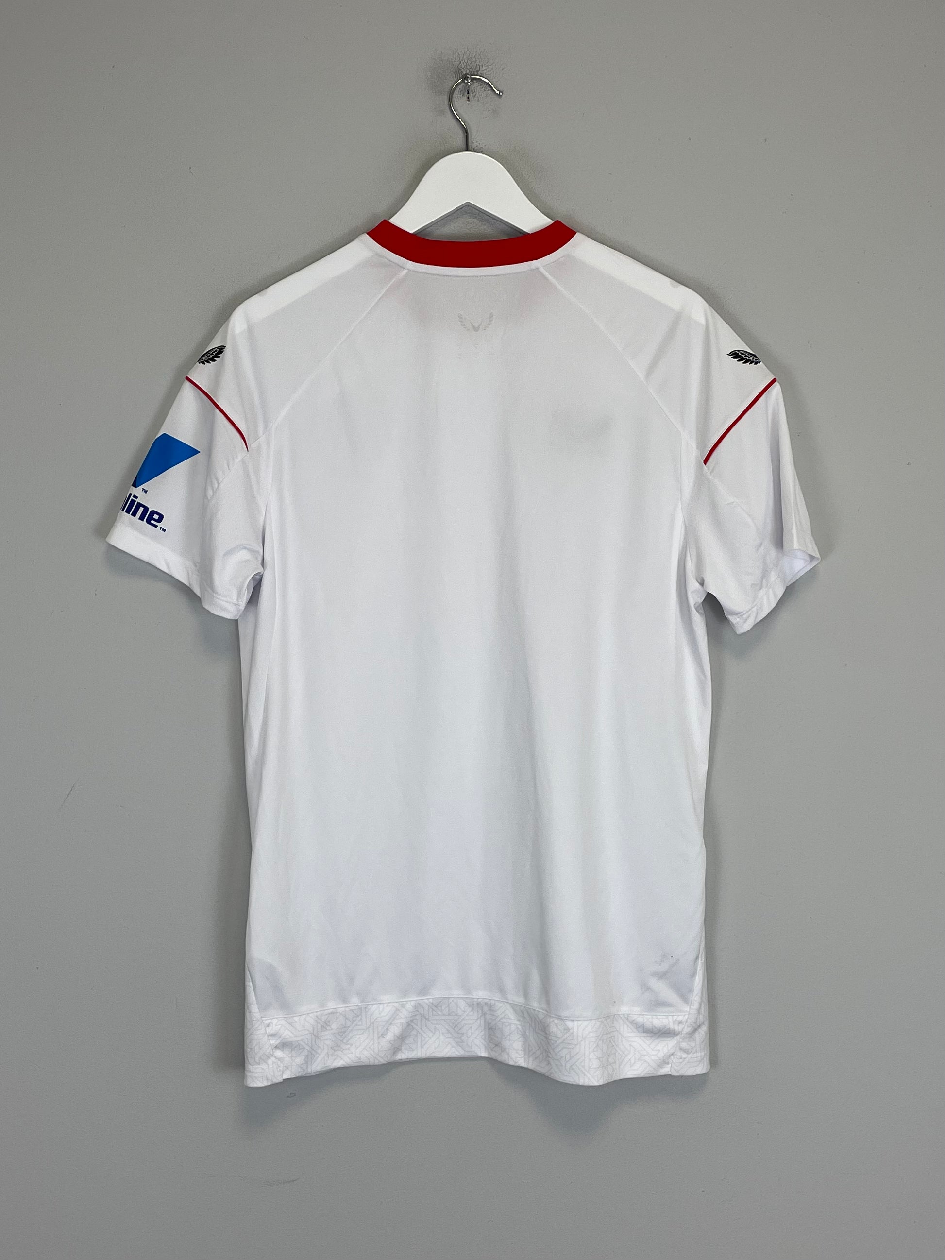 Shop 2022/23 Sevilla *BNWOT* Home Shirt (Multiple Sizes) Castore, classic football shirts, vintage football shirts & retro soccer jerseys at Cult Kits