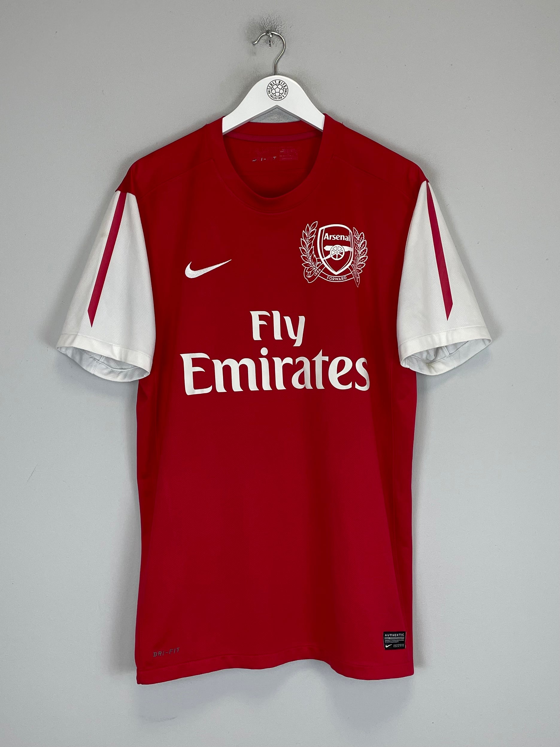 Shop 2011/12 ARSENAL HOME SHIRT (L) NIKE, classic football shirts, vintage football shirts & retro soccer jerseys at Cult Kits