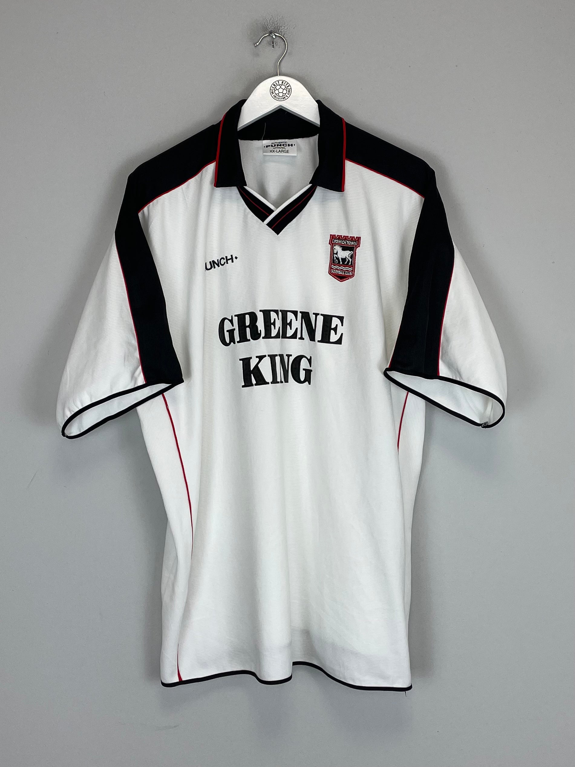 Shop 2000/02 IPSWICH TOWN AWAY SHIRT (XXL) PUNCH, classic football shirts, vintage football shirts & retro soccer jerseys at Cult Kits