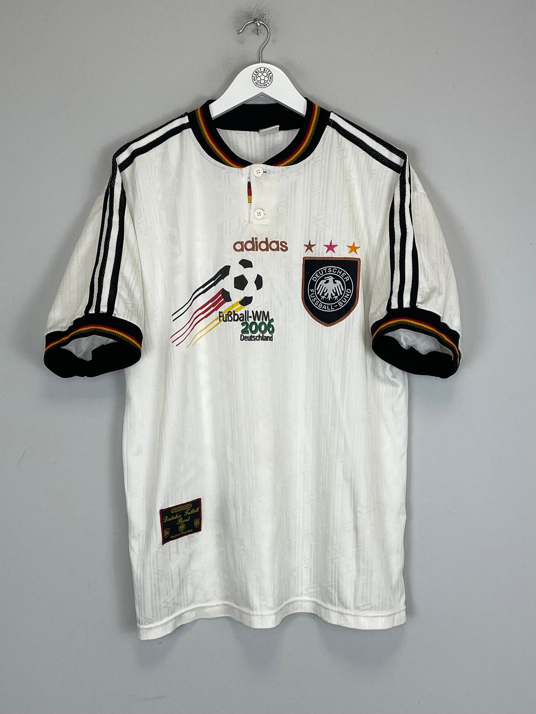 Shop 1996/98 GERMANY 'WM 2006' HOME SHIRT (XL) ADIDAS, classic football shirts, vintage football shirts & retro soccer jerseys at Cult Kits