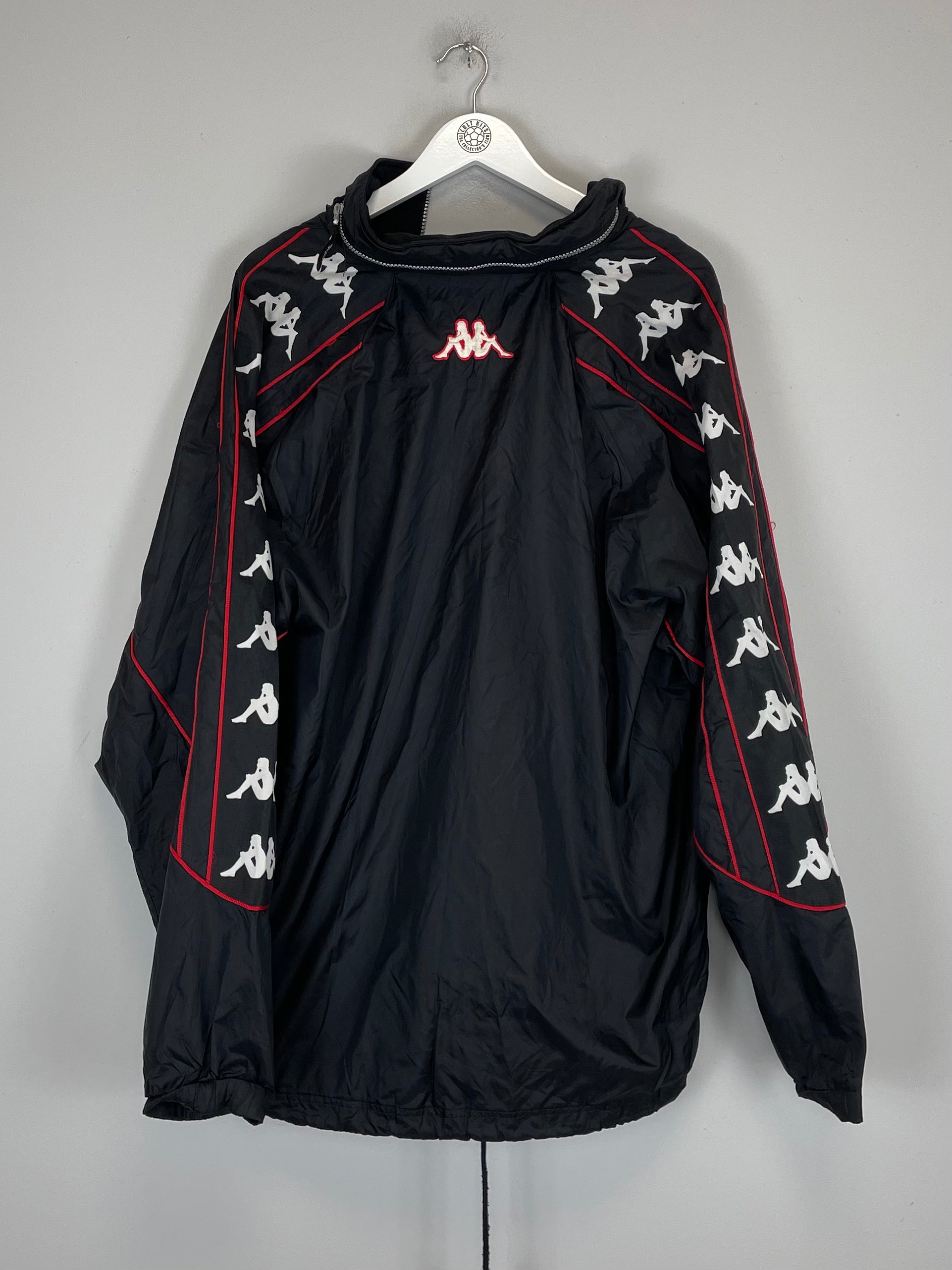 Shop 2000/01 FEYENOORD RAIN JACKET (XL) KAPPA, classic football shirts, vintage football shirts & retro soccer jerseys at Cult Kits