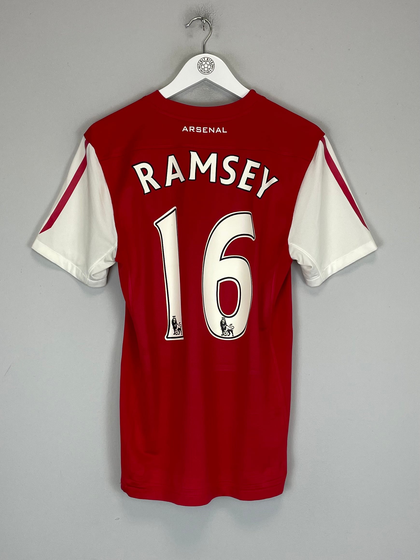 Shop 2011/12 ARSENAL RAMSEY #16 HOME SHIRT (S) NIKE, classic football shirts, vintage football shirts & retro soccer jerseys at Cult Kits