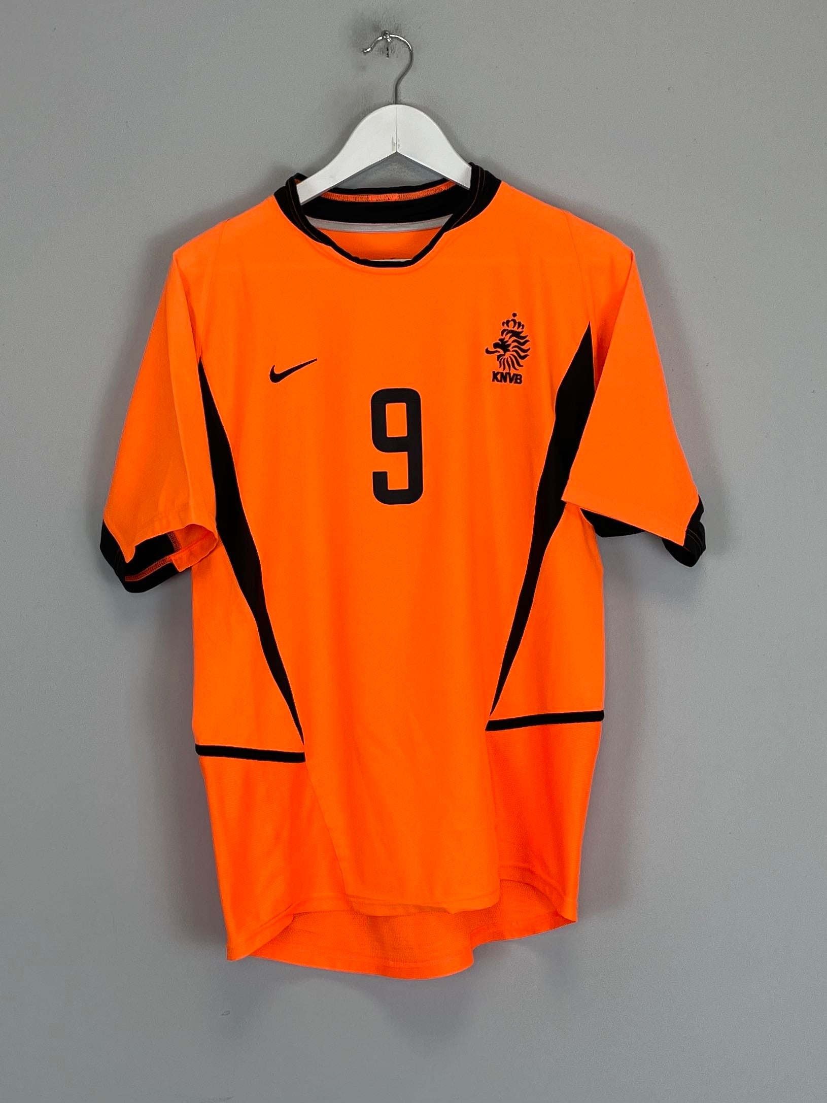 Shop 2002/04 NETHERLANDS V.NISTELROOY #9 HOME SHIRT (S) NIKE, classic football shirts, vintage football shirts & retro soccer jerseys at Cult Kits