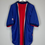 Shop 1998/99 PSG HOME SHIRT (XL) NIKE, classic football shirts, vintage football shirts & retro soccer jerseys at Cult Kits