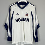 Shop 2001/02 TOTTENHAM L/S HOME SHIRT (M) ADIDAS, classic football shirts, vintage football shirts & retro soccer jerseys at Cult Kits