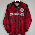 Shop 1995/96 FRANKFURT HOME SHIRT (M) PUMA, classic football shirts, vintage football shirts & retro soccer jerseys at Cult Kits