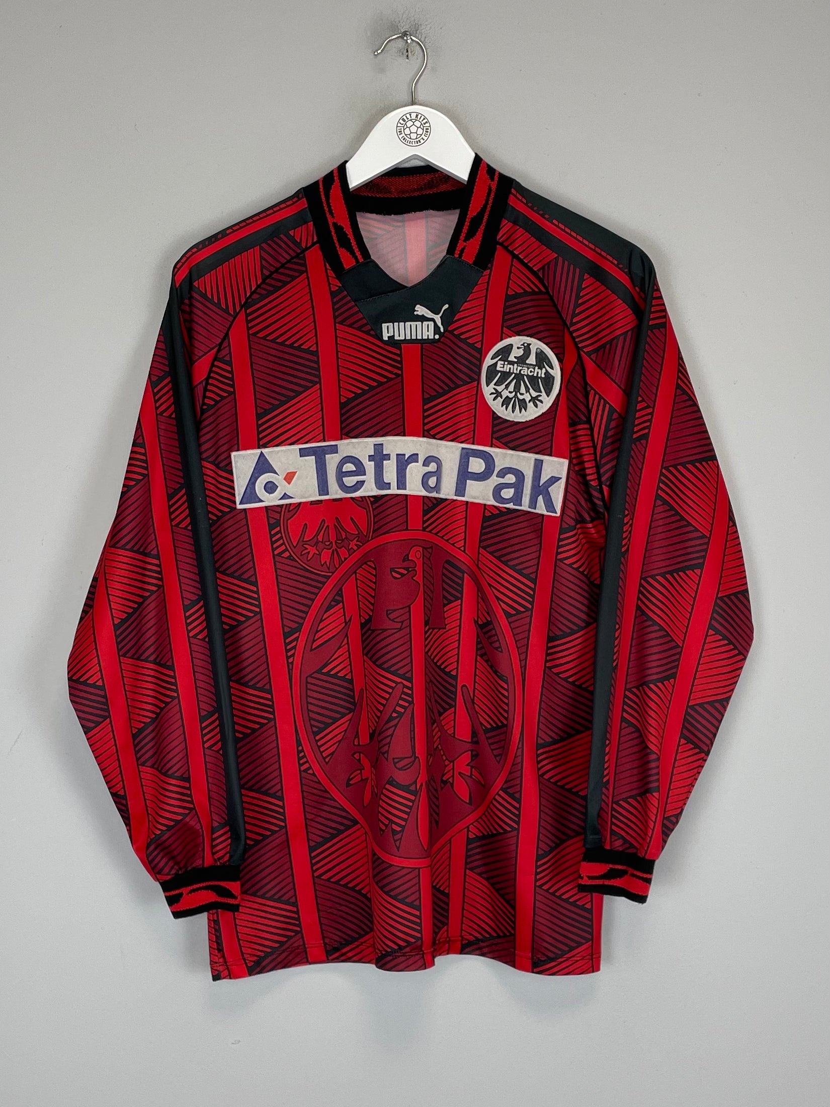 Shop 1995/96 FRANKFURT HOME SHIRT (M) PUMA, classic football shirts, vintage football shirts & retro soccer jerseys at Cult Kits