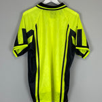 Shop 1996/97 DORTMUND HOME SHIRT (XL) NIKE, classic football shirts, vintage football shirts & retro soccer jerseys at Cult Kits