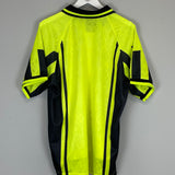Shop 1996/97 DORTMUND HOME SHIRT (XL) NIKE, classic football shirts, vintage football shirts & retro soccer jerseys at Cult Kits
