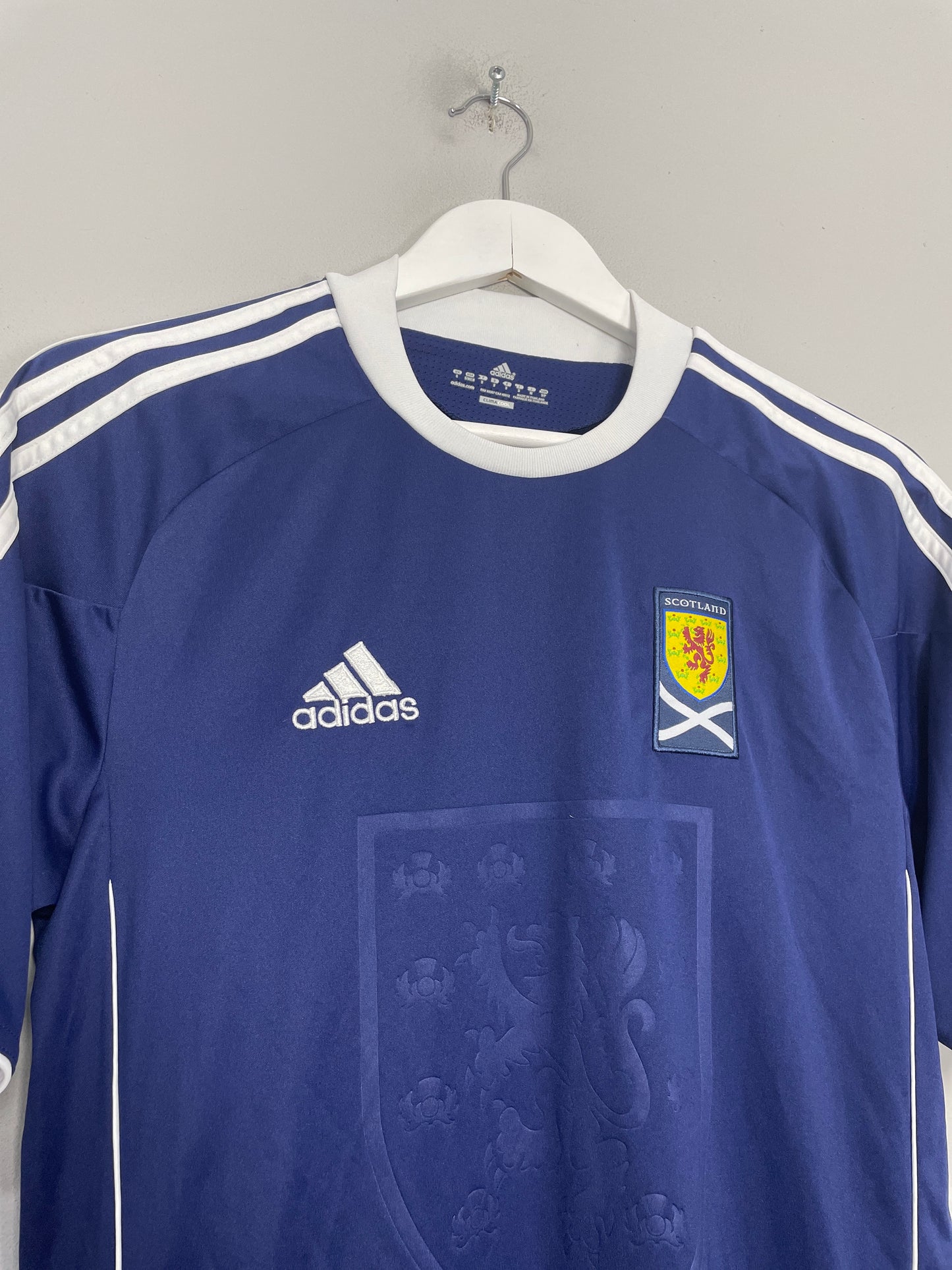 2010/11 SCOTLAND HOME SHIRT (S) ADIDAS