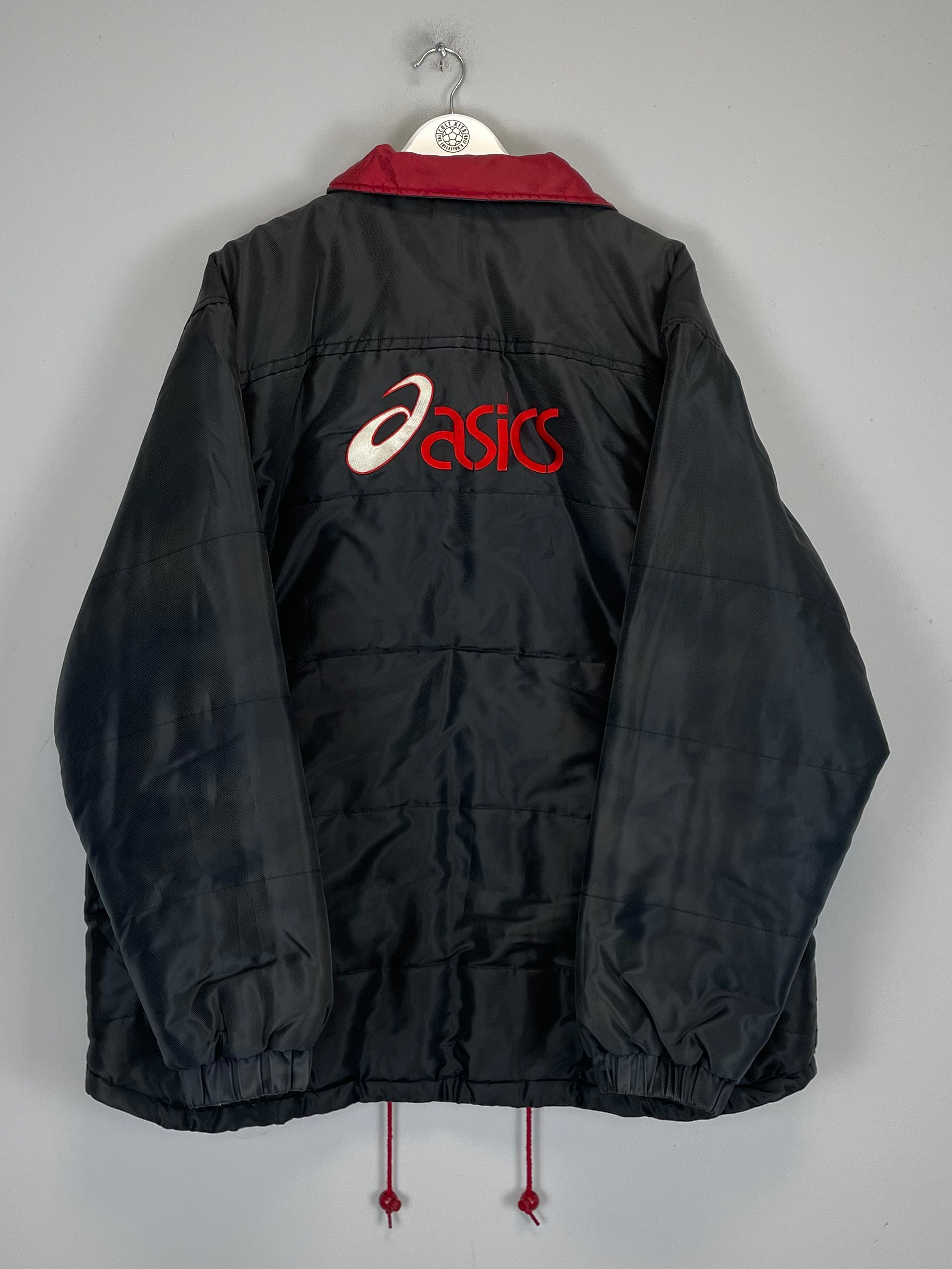Shop 1998/99 SUNDERLAND BENCH COAT (XL) ASICS, classic football shirts, vintage football shirts & retro soccer jerseys at Cult Kits