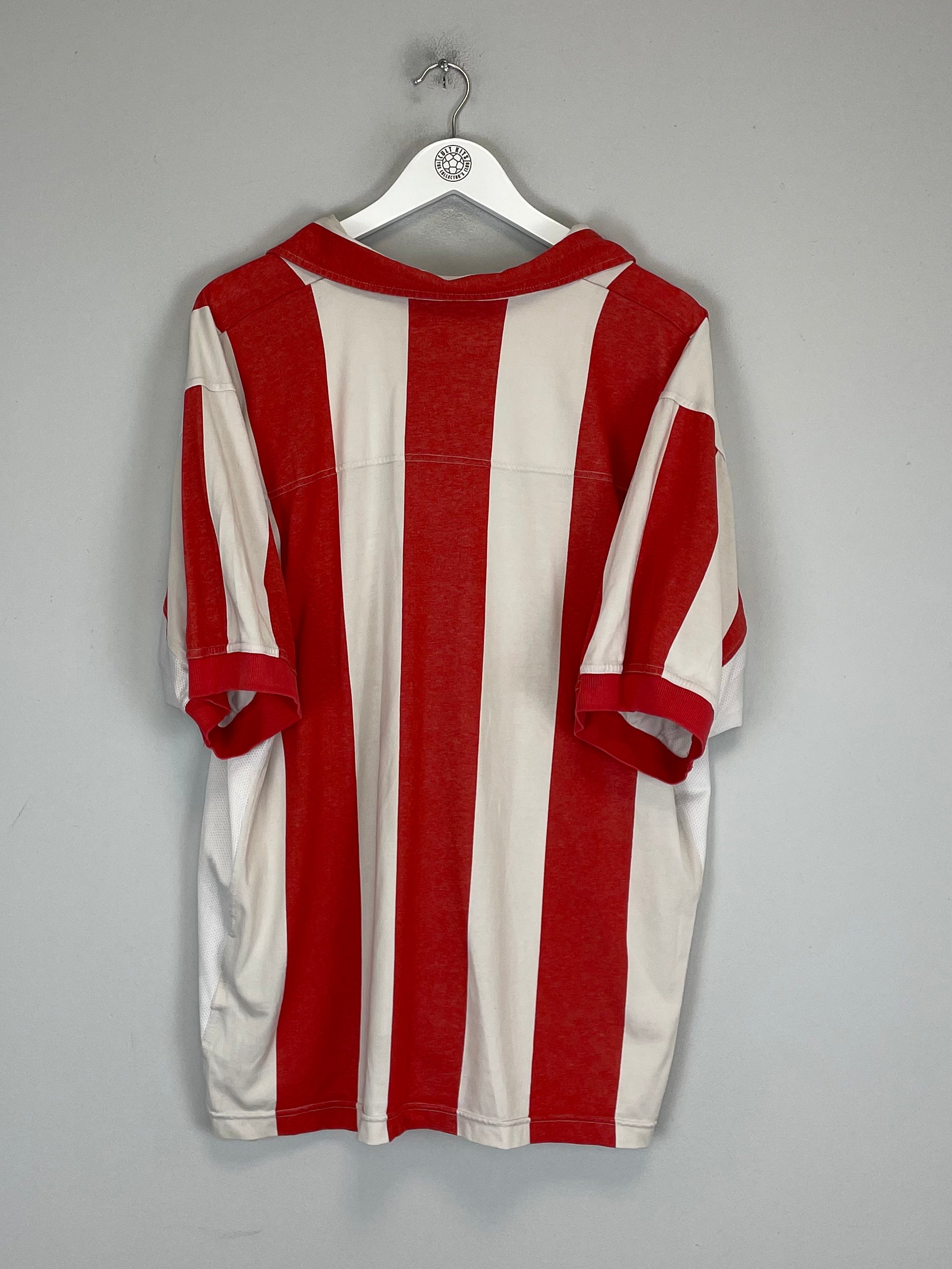 Shop 2002/03 ATLETICO MADRID *CENTENARY* HOME SHIRT (L) NIKE, classic football shirts, vintage football shirts & retro soccer jerseys at Cult Kits