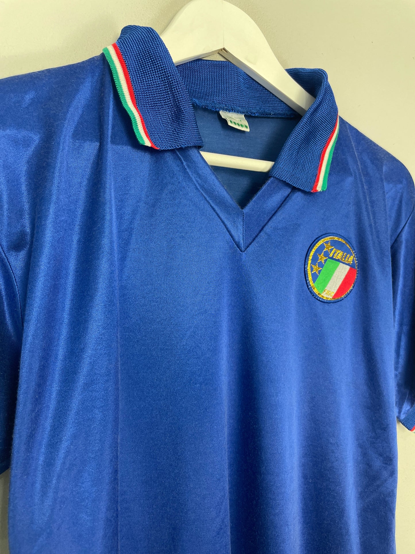 1986/90 ITALY *PLAYER ISSUE* HOME SHIRT (L) DIADORA