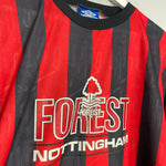 Shop 1992/94 NOTTINGHAM FOREST TRAINING SHIRT (XL) UMBRO, classic football shirts, vintage football shirts & retro soccer jerseys at Cult Kits