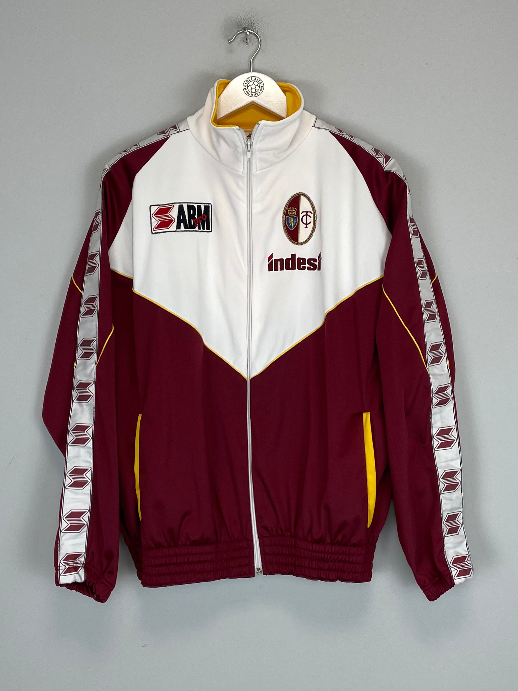 Shop 1990/91 TORINO FULL TRACKSUIT (M) ABM, classic football shirts, vintage football shirts & retro soccer jerseys at Cult Kits