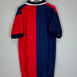 Shop 1998/99 GENOA HOME SHIRT (XXL) KAPPA, classic football shirts, vintage football shirts & retro soccer jerseys at Cult Kits