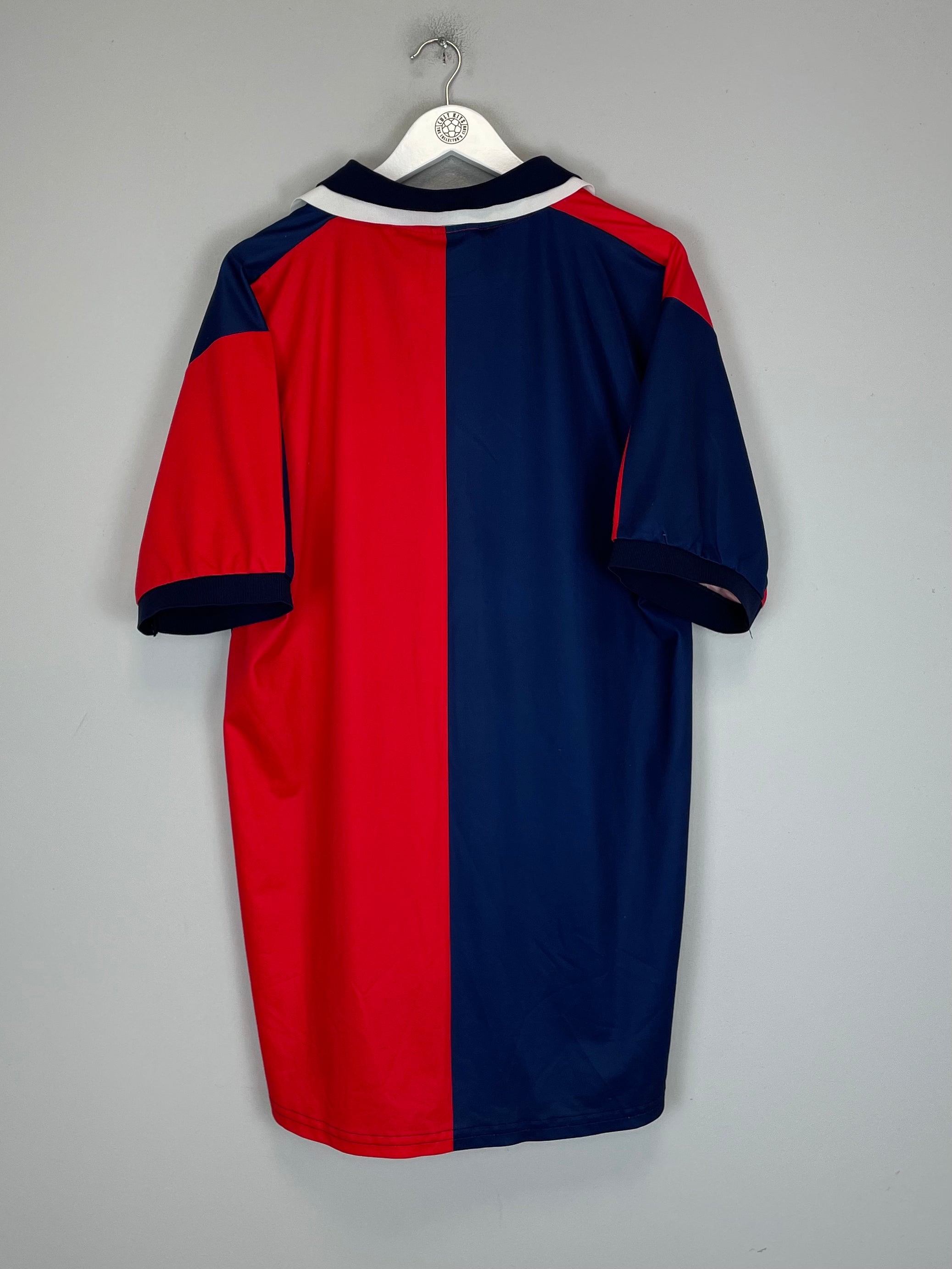 Shop 1998/99 GENOA HOME SHIRT (XXL) KAPPA, classic football shirts, vintage football shirts & retro soccer jerseys at Cult Kits