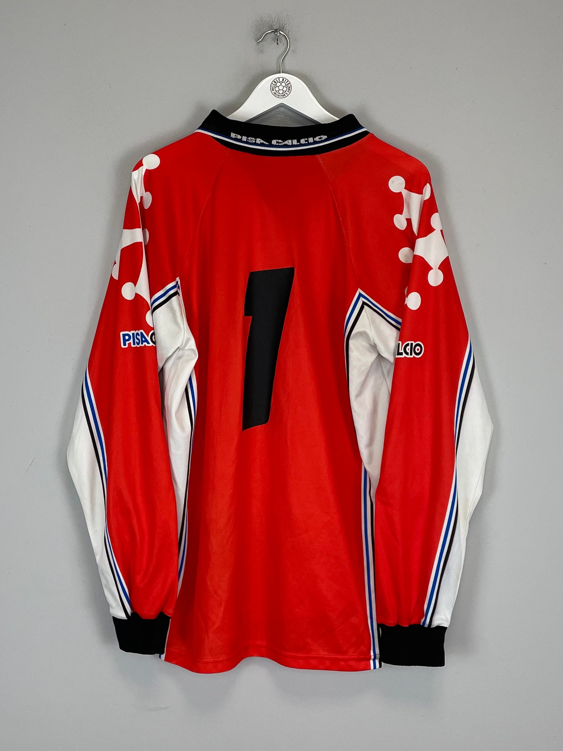 Shop 1999/00 PISA CALCIO #1 GK SHIRT (XL) ESASPORT, classic football shirts, vintage football shirts & retro soccer jerseys at Cult Kits