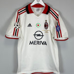 Shop 2003/04 AC MILAN KAKA #22 C/L AWAY SHIRT (M) ADIDAS, classic football shirts, vintage football shirts & retro soccer jerseys at Cult Kits