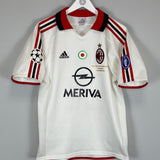 Shop 2003/04 AC MILAN KAKA #22 C/L AWAY SHIRT (M) ADIDAS, classic football shirts, vintage football shirts & retro soccer jerseys at Cult Kits