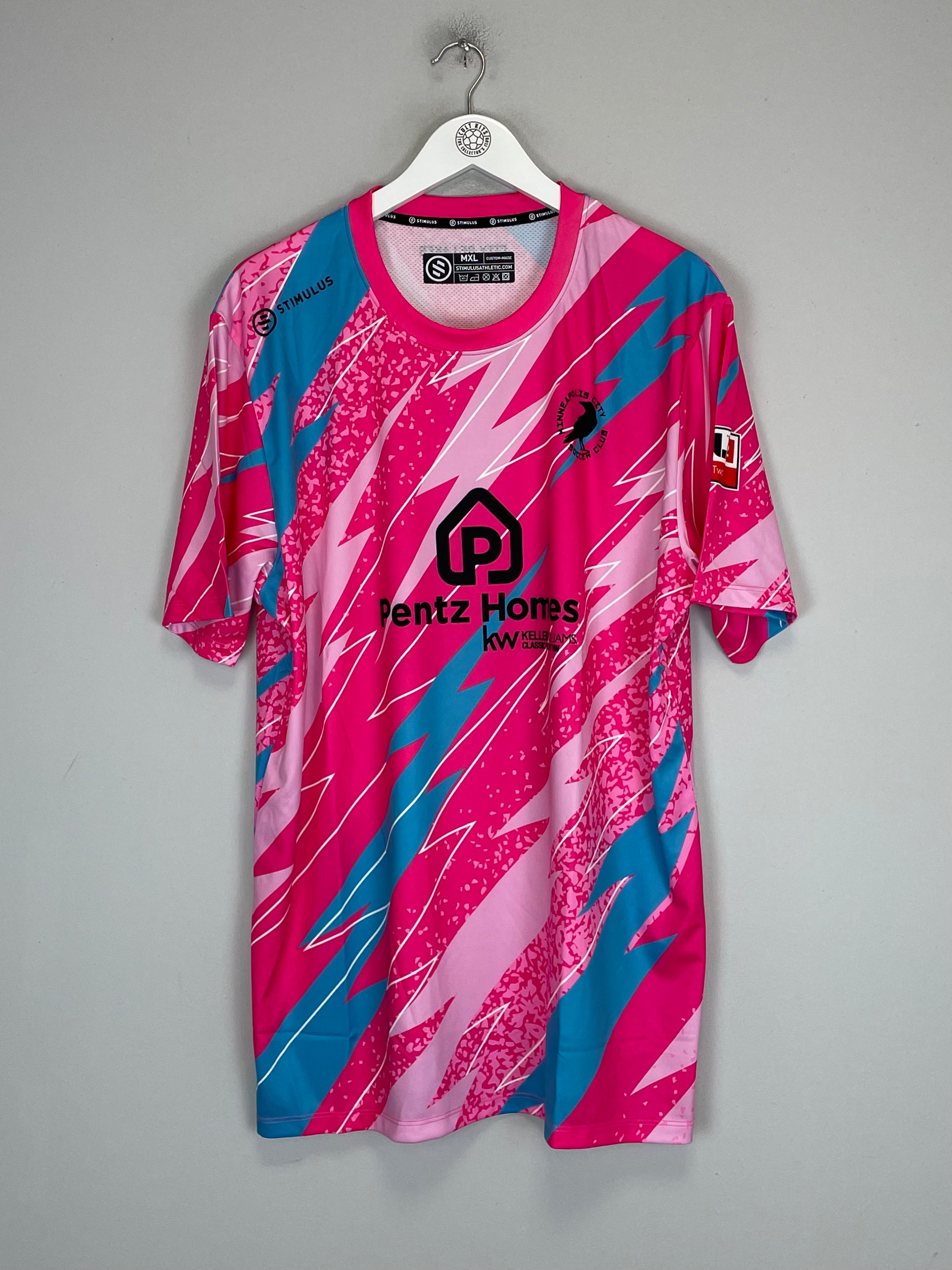Shop 2022 MINNEAPOLIS CITY AWAY SHIRT (XL) STIMULUS, classic football shirts, vintage football shirts & retro soccer jerseys at Cult Kits
