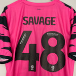 Shop 2022/23 FOREST GREEN ROVERS SAVAGE #48 AWAY SHIRT (L) PL, classic football shirts, vintage football shirts & retro soccer jerseys at Cult Kits