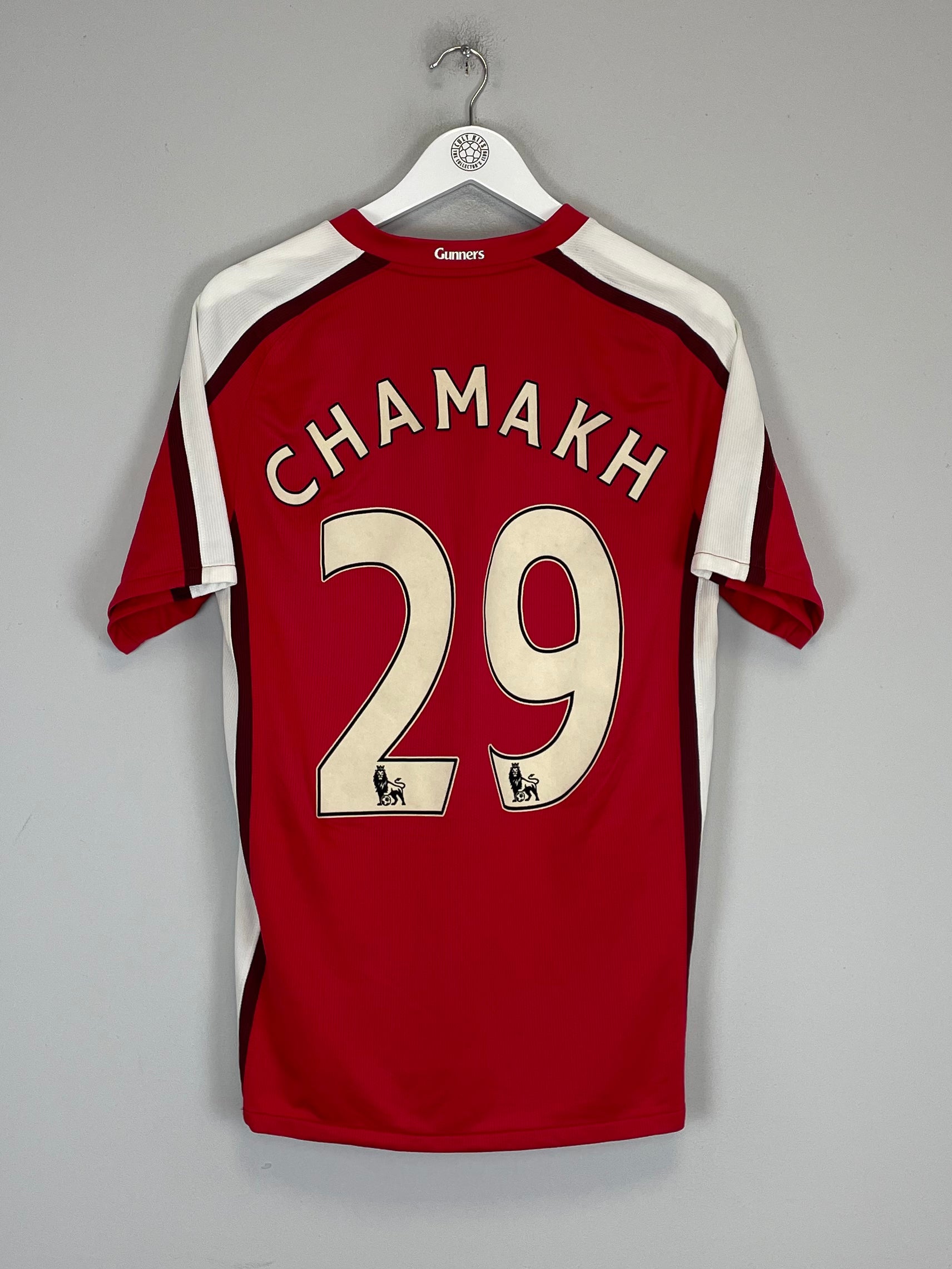 Shop 2008/10 ARSENAL CHAMAKH #29 HOME SHIRT (S) NIKE, classic football shirts, vintage football shirts & retro soccer jerseys at Cult Kits