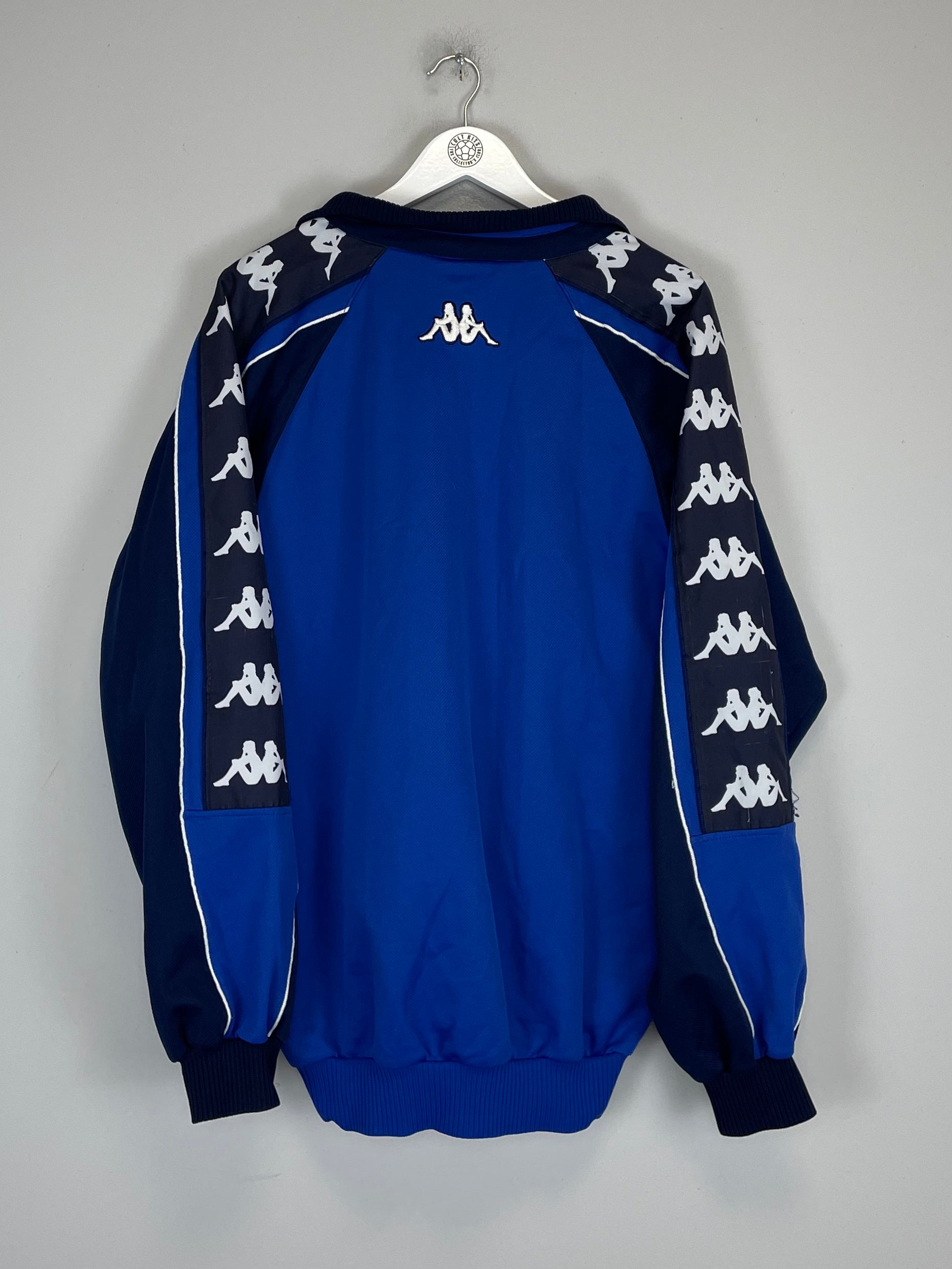 Shop 2000 ITALY TRAINING JACKET (XXL) KAPPA, classic football shirts, vintage football shirts & retro soccer jerseys at Cult Kits