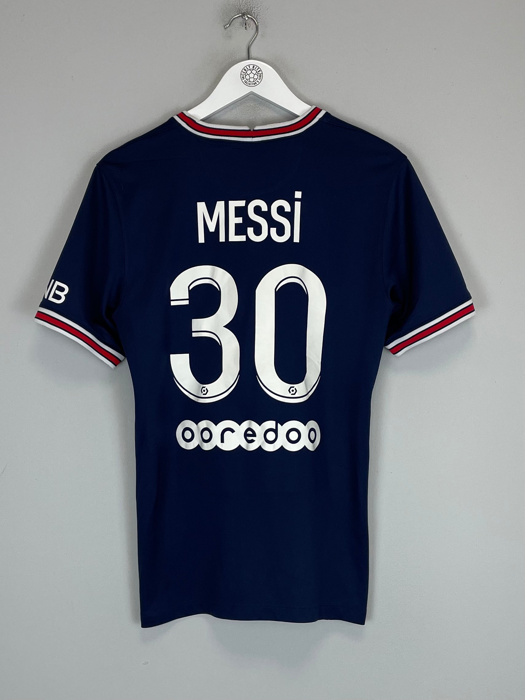 Shop 2021/22 PSG MESSI #10 HOME SHIRT (S) JORDAN, classic football shirts, vintage football shirts & retro soccer jerseys at Cult Kits