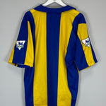 Shop 1993/94 LEEDS UNITED AWAY SHIRT (XL) ASICS, classic football shirts, vintage football shirts & retro soccer jerseys at Cult Kits