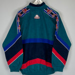 Shop 1995/97 BARCELONA TRACK JACKET (L) KAPPA, classic football shirts, vintage football shirts & retro soccer jerseys at Cult Kits