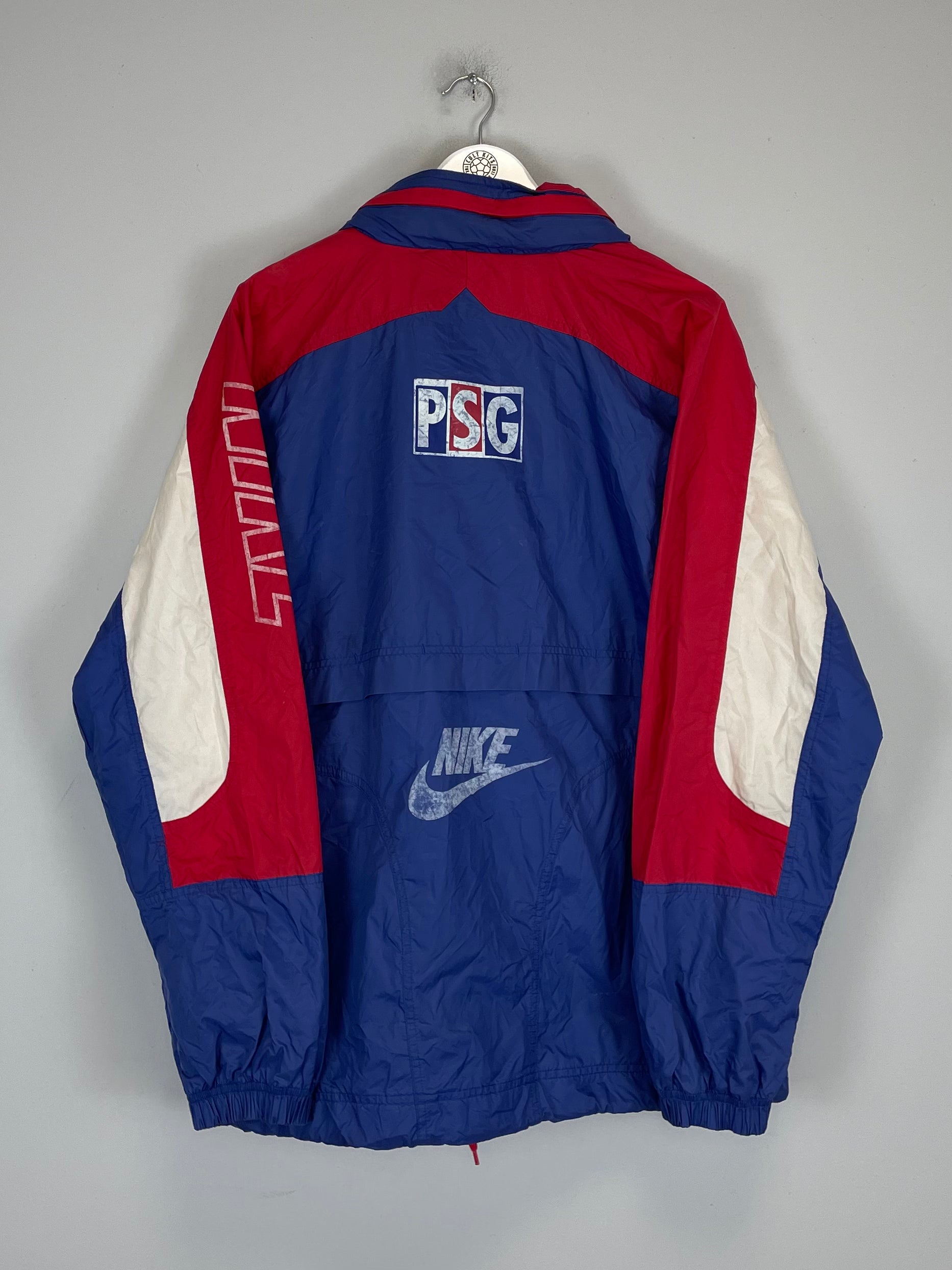 Shop 1995/96 PSG TRAINING JACKET (XL) NIKE, classic football shirts, vintage football shirts & retro soccer jerseys at Cult Kits