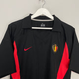 Shop 2002/04 BELGIUM AWAY SHIRT (L) NIKE, classic football shirts, vintage football shirts & retro soccer jerseys at Cult Kits
