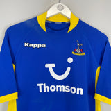 Shop 2005/06 TOTTENHAM DAVIDS #5 AWAY SHIRT (L) KAPPA, classic football shirts, vintage football shirts & retro soccer jerseys at Cult Kits