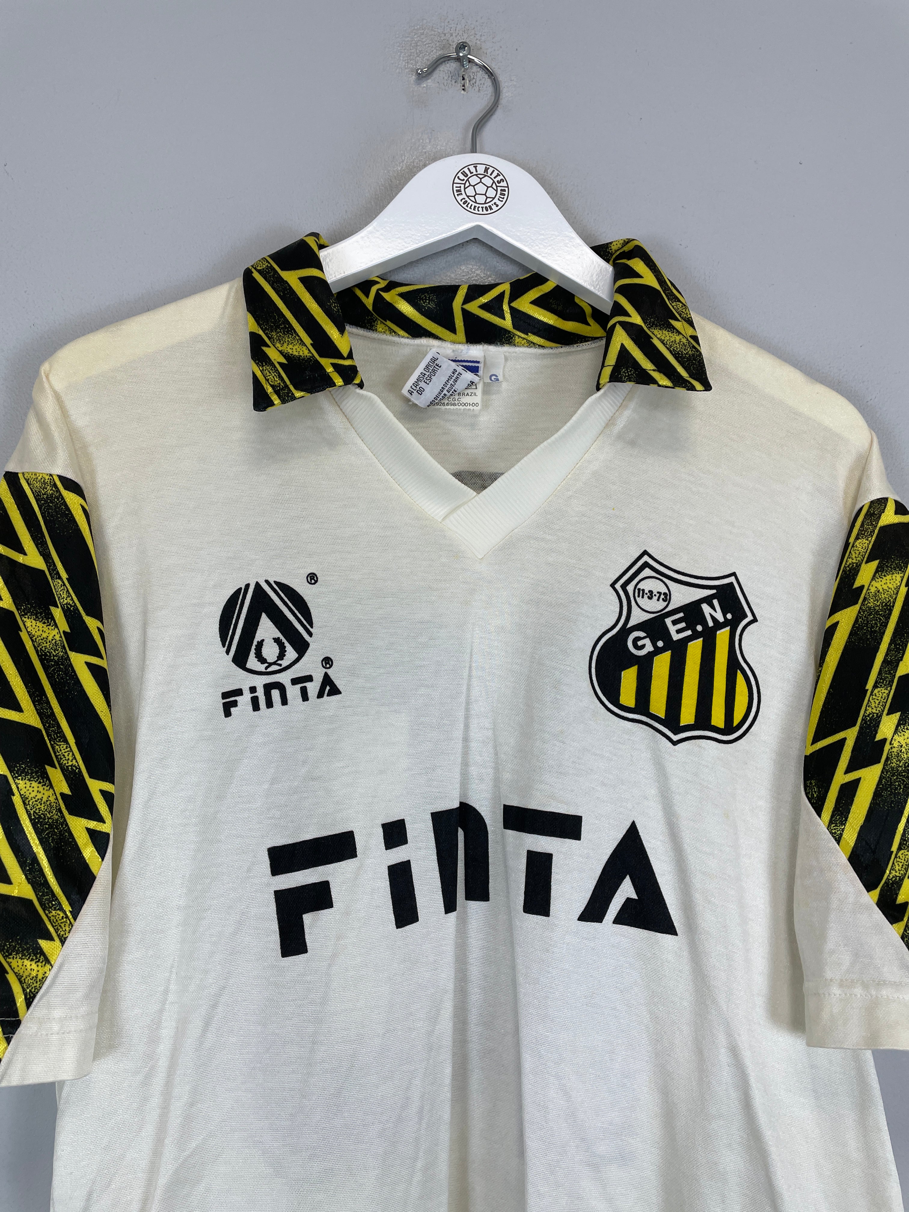 Shop 1991/92 GREMIO NOVORIZONTINO AWAY SHIRT (L) FINTA, classic football shirts, vintage football shirts & retro soccer jerseys at Cult Kits