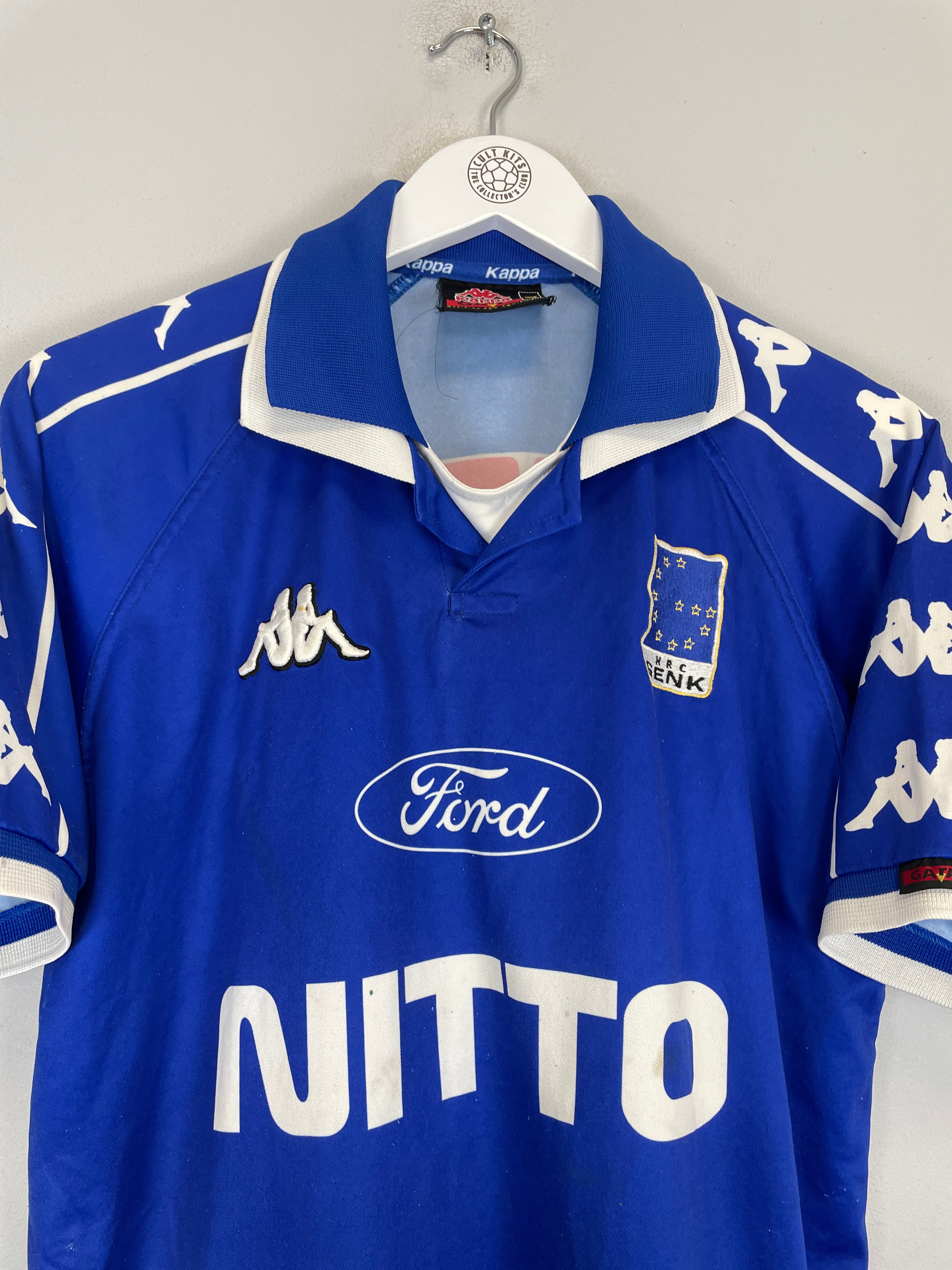 Shop 1999/00 GENK HOME SHIRT (L) KAPPA, classic football shirts, vintage football shirts & retro soccer jerseys at Cult Kits