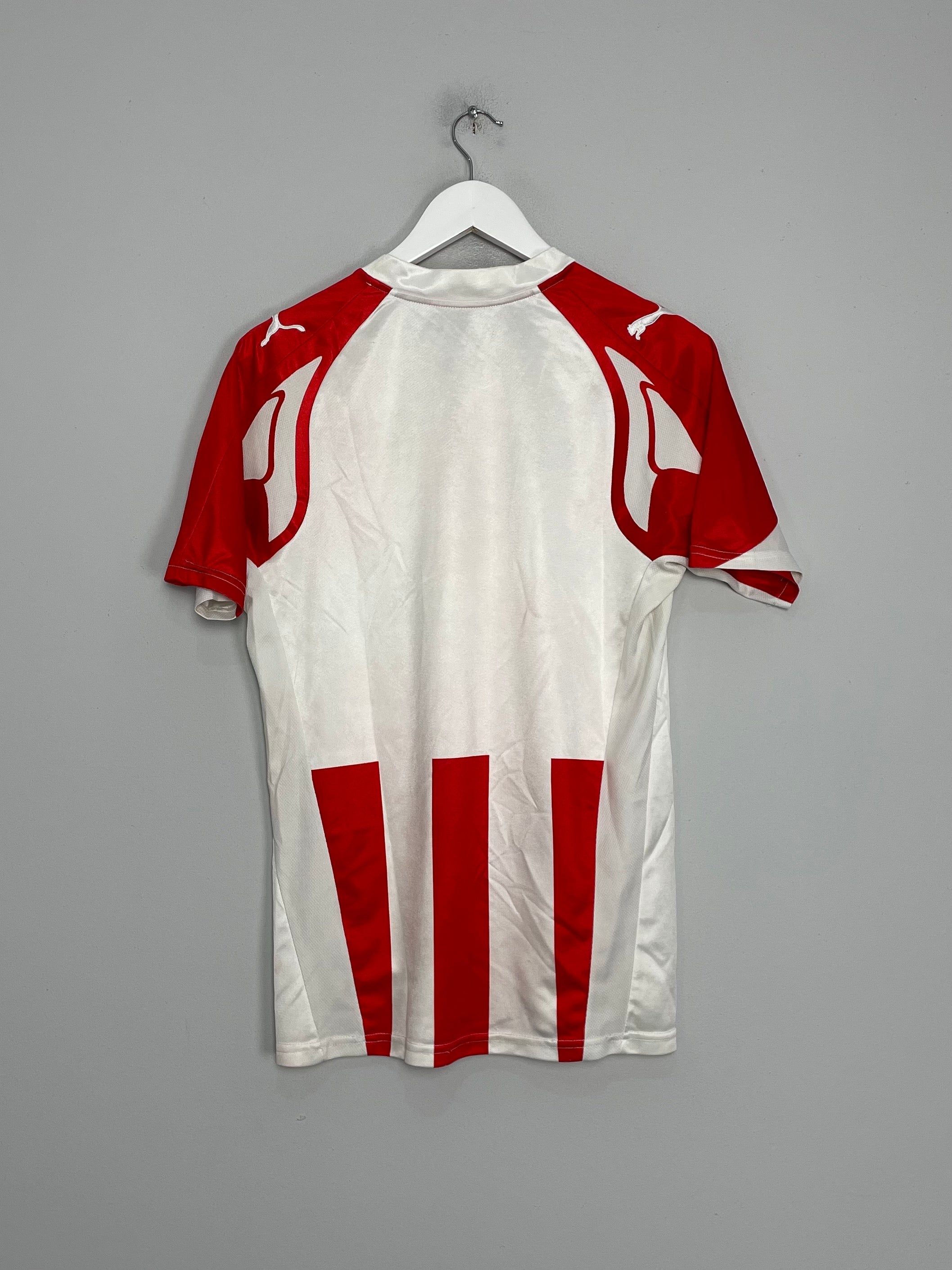 Shop 2007/08 OLYMPIAKOS HOME SHIRT (S) PUMA, classic football shirts, vintage football shirts & retro soccer jerseys at Cult Kits