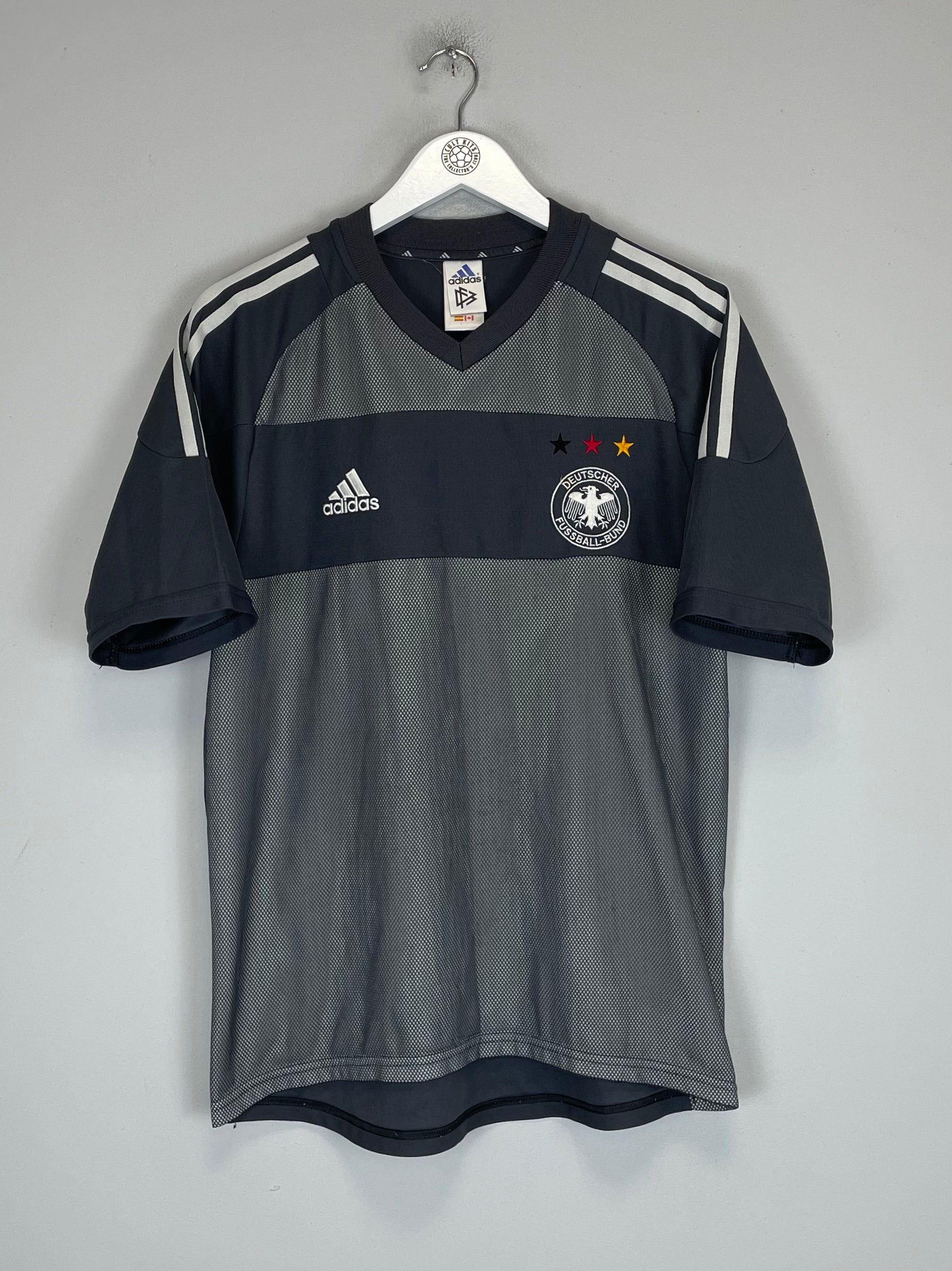 Shop 2002/04 GERMANY AWAY SHIRT (M) ADIDAS, classic football shirts, vintage football shirts & retro soccer jerseys at Cult Kits