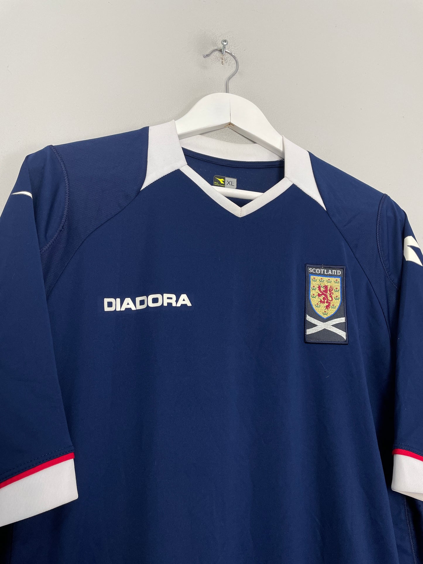 2008/09 SCOTLAND HOME SHIRT (XL) DIADORA