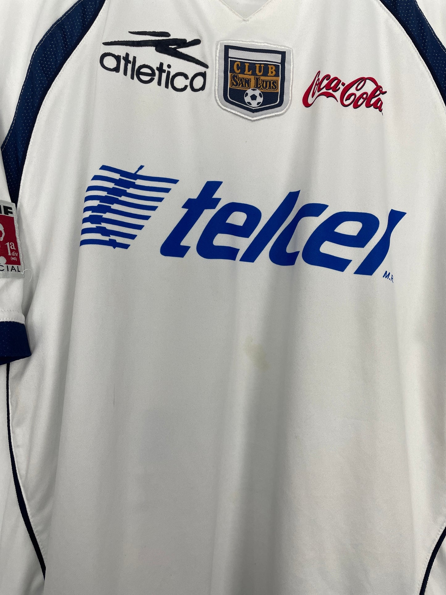 2005/06 SAN LUIS AWAY SHIRT (XL) ATLETICA