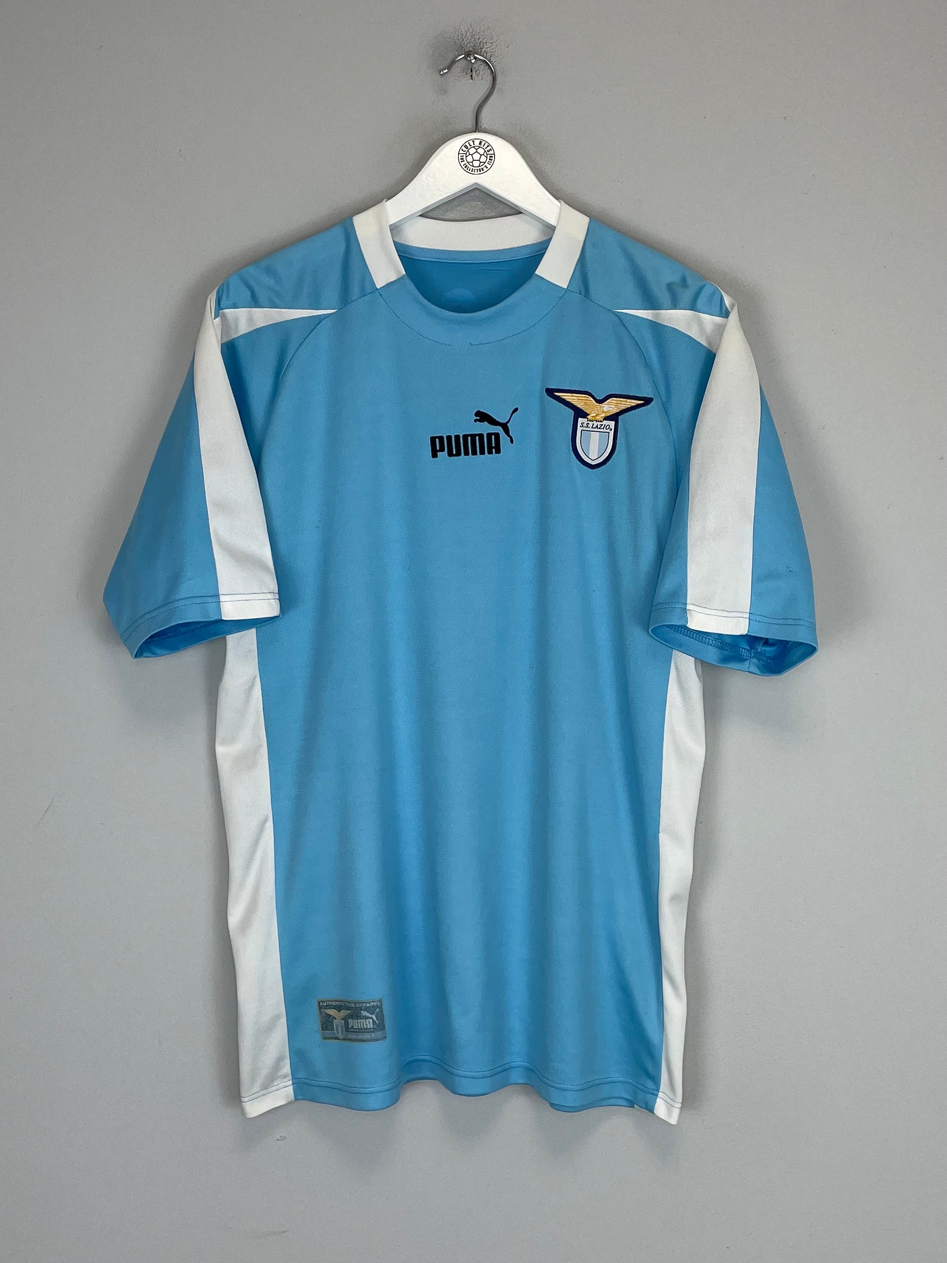 Shop 2003/04 LAZIO STAM #31 HOME SHIRT (L) PUMA, classic football shirts, vintage football shirts & retro soccer jerseys at Cult Kits