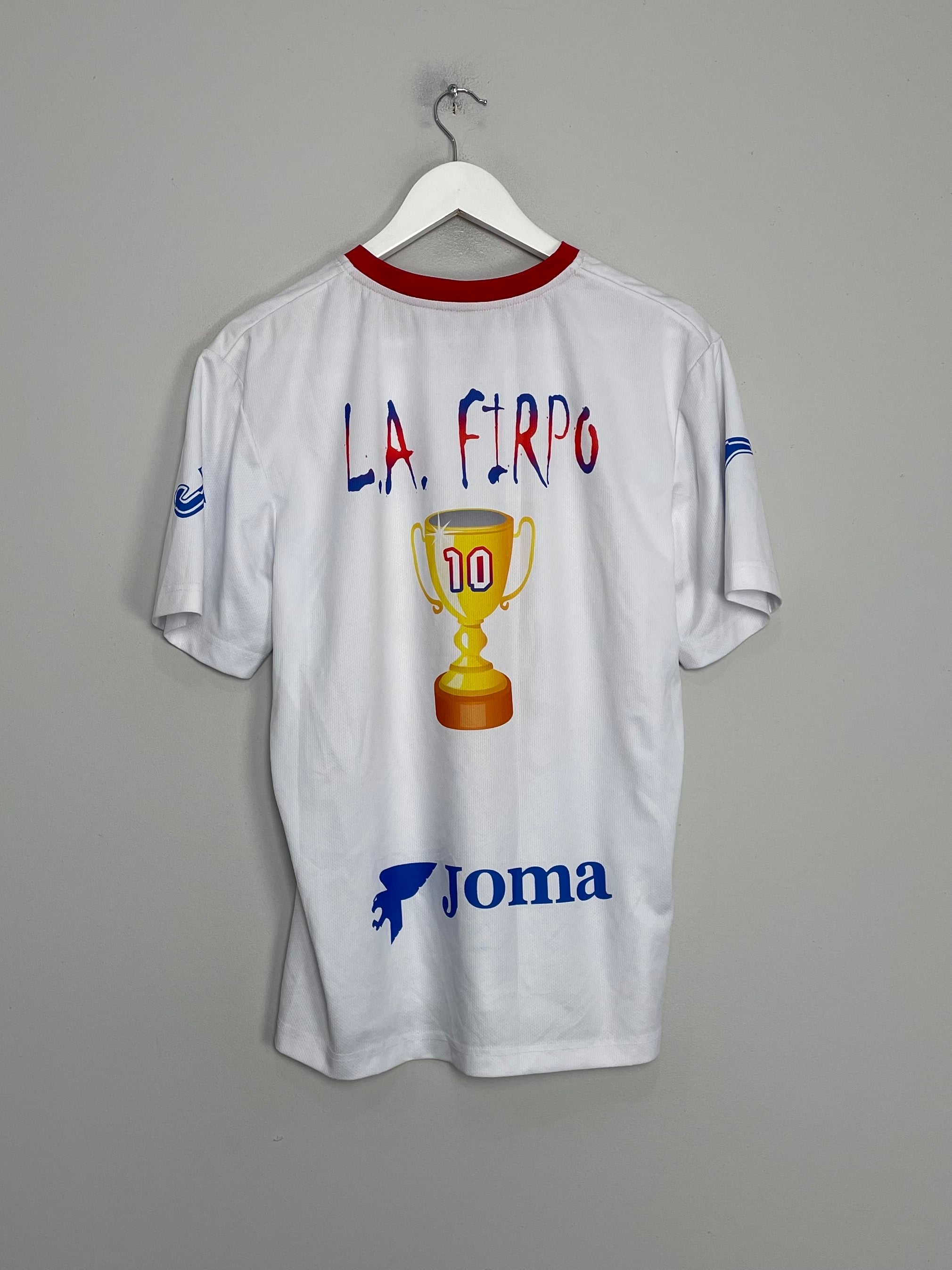 Shop 2013 LUIS ANGEL FIRPO 10 CAMPEON SHIRT (XL) JOMA, classic football shirts, vintage football shirts & retro soccer jerseys at Cult Kits