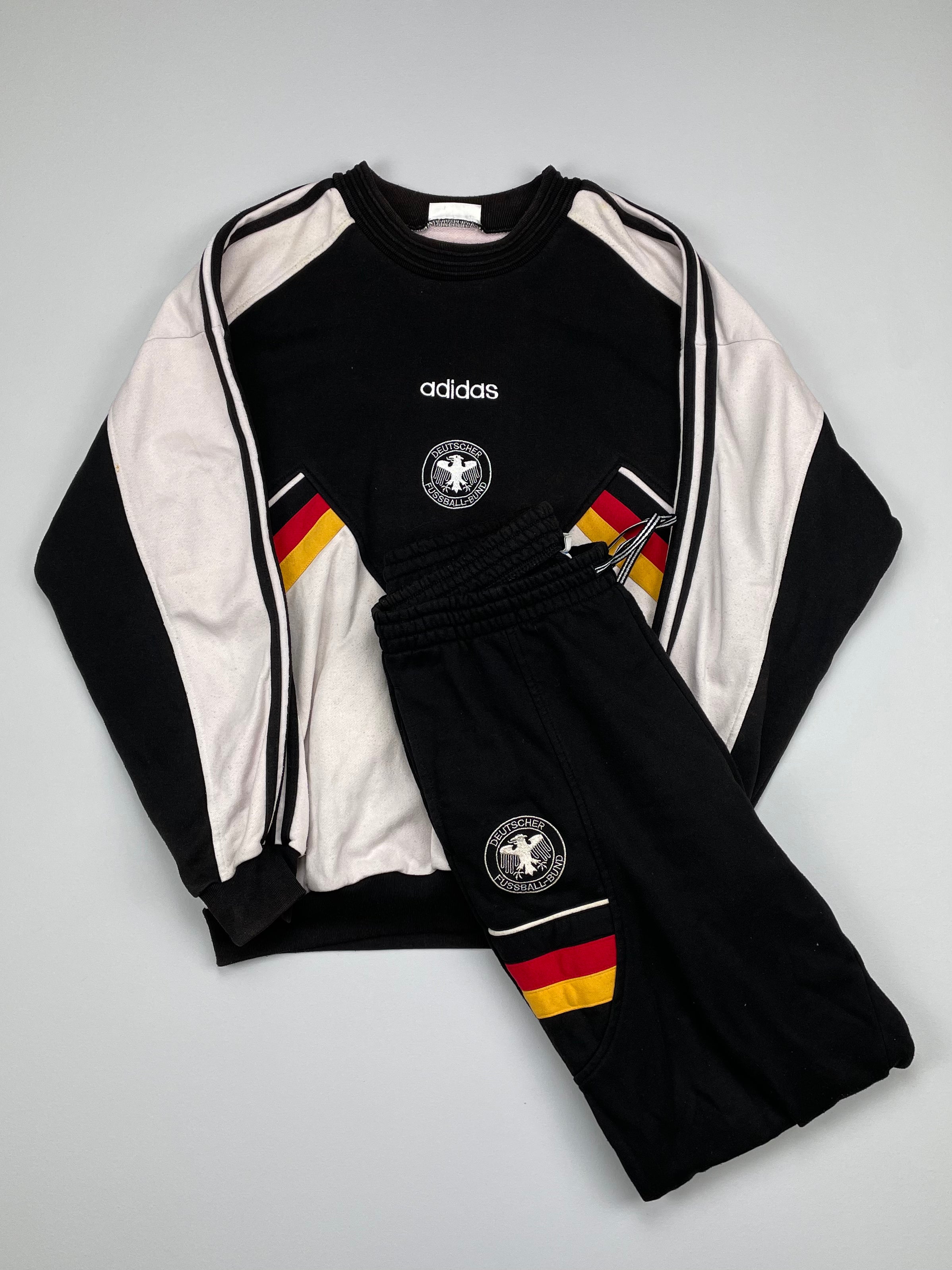 Shop 1994/96 GERMANY FULL TRACKSUIT (L) ADIDAS, classic football shirts, vintage football shirts & retro soccer jerseys at Cult Kits