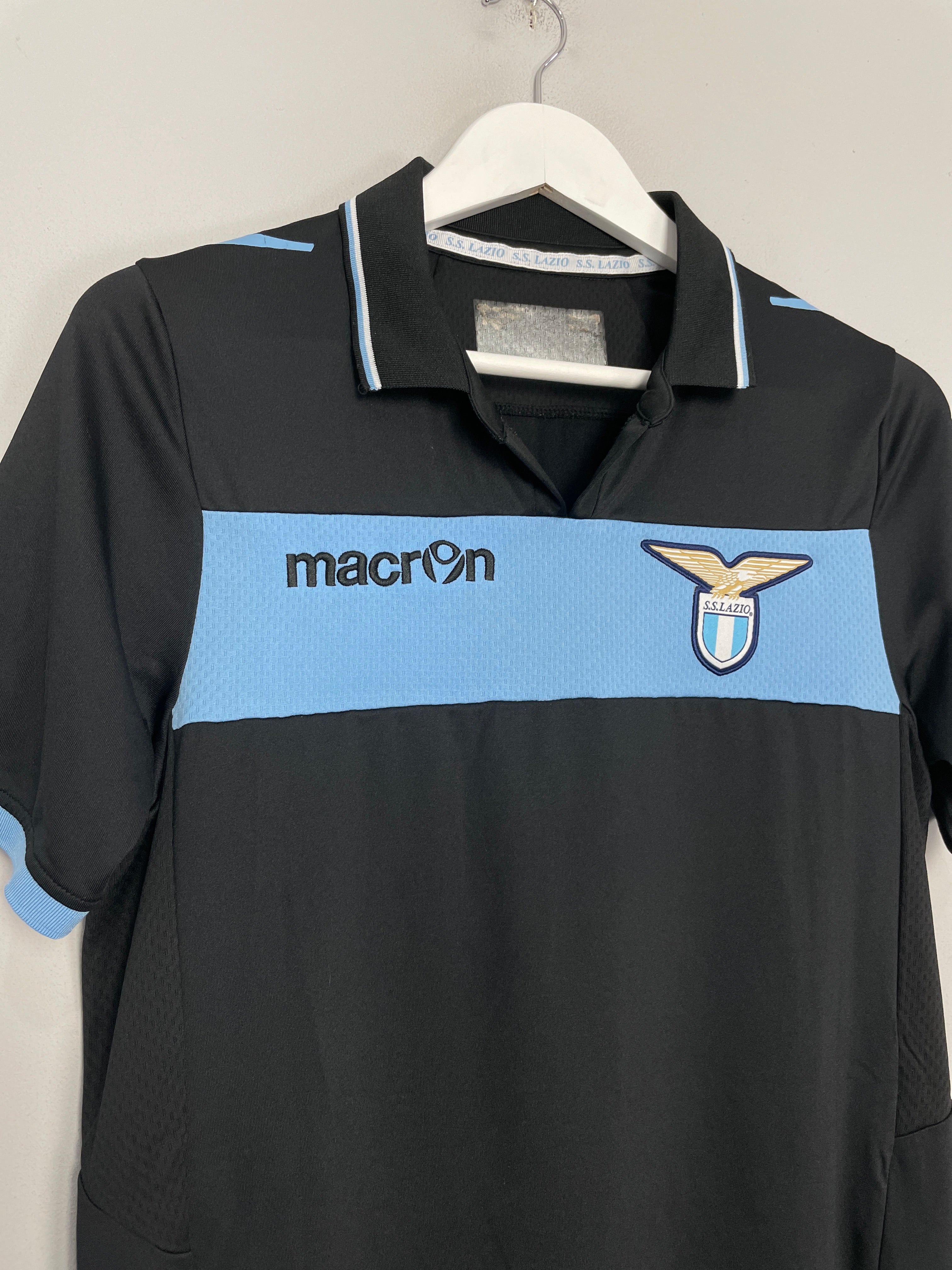 Shop 2012/13 LAZIO AWAY SHIRT (S/M) MACRON, classic football shirts, vintage football shirts & retro soccer jerseys at Cult Kits
